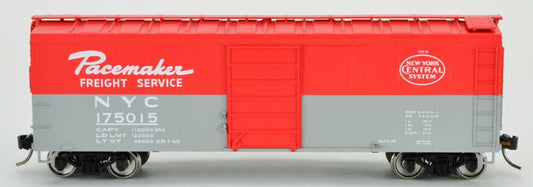 BOW43163 HO Scale 40 ft. Single-Door Boxcar   York Central No. 175015 Model Train