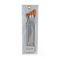 Atlas Brush Co. 800F Taklon 5pc Flat Set
