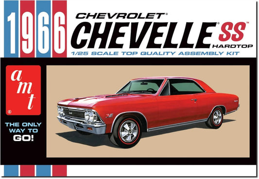 AMT 1966 Chevrolet Chevelle SS Hardtop 1/25th Scale Plastic Model No. AMT1342/12