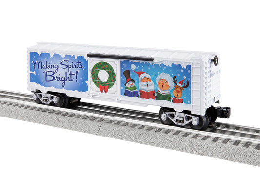 Lionel O Scale Christmas Music Illuminated Boxcar No. 2328250