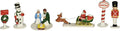 Lionel 6-37997 O Pewter Christmas Lawn Figures (Set of 5) No. 637997