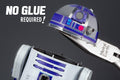 Star Wars R2-D2 Premium Series Metal Earth DIY Color Steel Model Kit No.ICX131