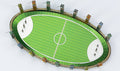 Metal Earth Harry Potter - Qudditch Pitch Steel Model Kit No. MMS466