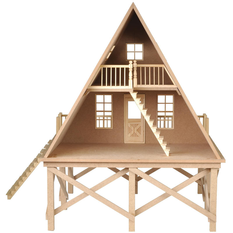 Houseworks Get-A-Way Chalet Dollhouse Kit