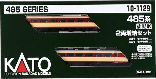 N Gauge 10-1129 485 System Late-shaped Two-Car Set by Kato