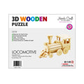 Hands Craft 3D Wooden Puzzle: Locomotive No. DZ08
