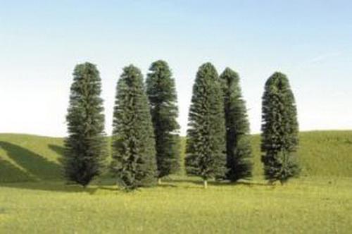 32005 SceneScapes by Bachmann  Cedar Trees 5-6", Set of Six