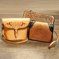 Veg-Tan Double Shoulders - Leather - Belts Holsters Sheaths