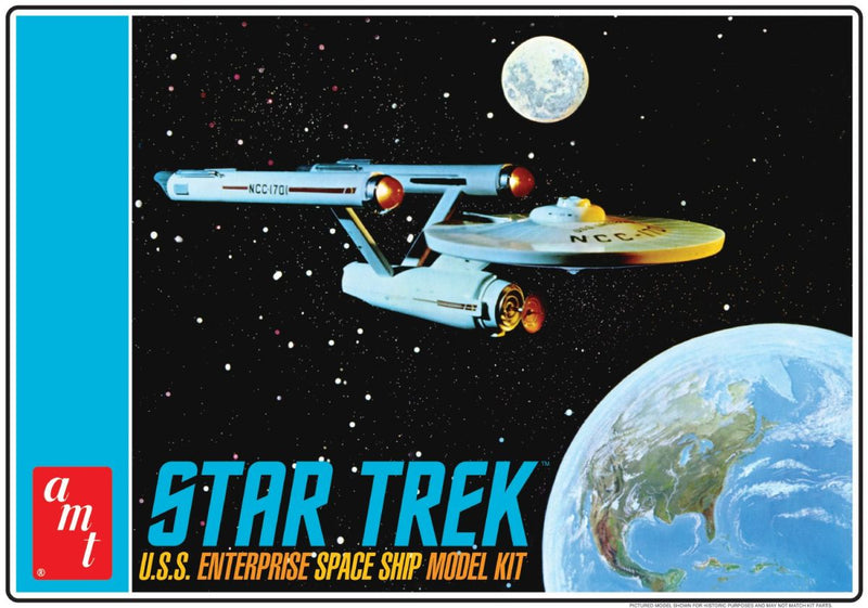 AMT Star Trek USS Enterprise Starship Model Kit AMT1296