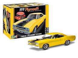 Revell 1970 Plymouth Roadrunner Plastic Model 14531 Molded Color