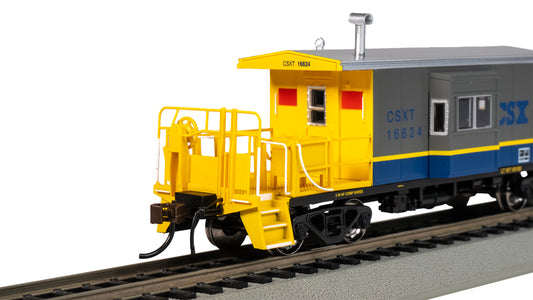 BAC76401 HO Scale Transfer Caboose CSX No.16624 Model Train
