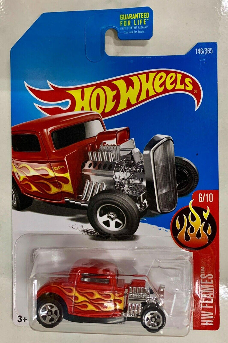 Hot Wheels 2017 HW Ride-Ons Aisle Driver (Shopping Cart Car) 139/365 Red
