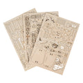 Hands Craft 3D Laser Cut Wooden Puzzle: Airplane No. TG301