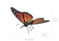 Metal Earth Monarch-Butterfly Color Steel Model Kit No. MMS123