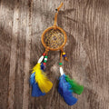 Mini Dreamcatcher Leathercraft Kit - Kids Home DIY Project 8 Pack N0. C4243-08