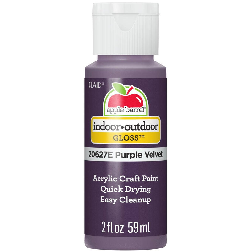 Apple Barrel Gloss Acrylic Paint: Purple Velvet, 2 oz