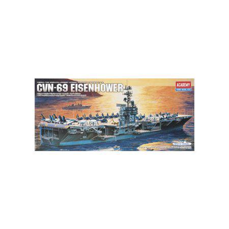 Academy 14212 1:800 USS Eisenhower CVN69 Carrier