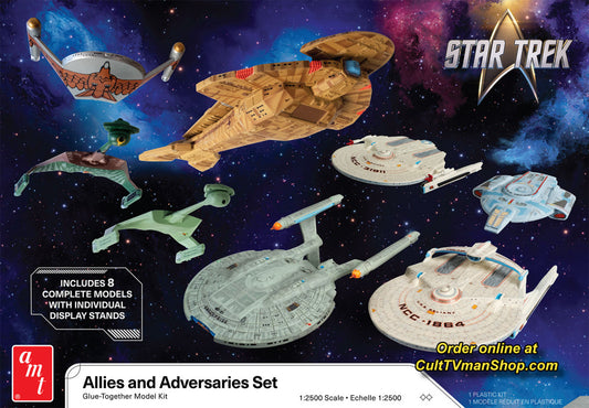 AMT Star Trek Adversaries & Allies Ship Set