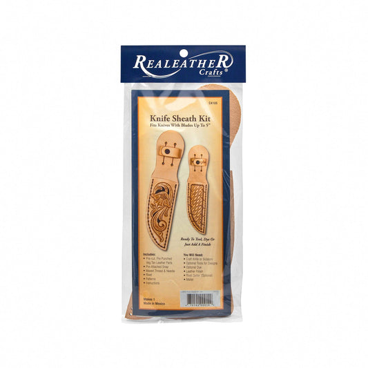 REALEATHER Crafts Knife Sheath Kit No. C4105