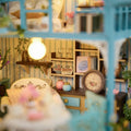 Hands Craft DIY Miniature House Kit: Tea Loft Cottage No. MIN107