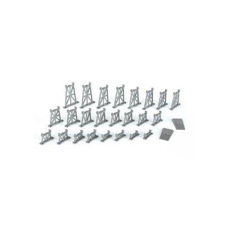 Bachmann - 26-Piece Graduated Trestle Set
