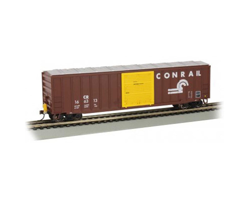Bachmann Trains - 50' Outside Braced Box Car with Flashing End of Train Device - Conrail #166313