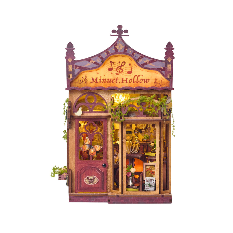 Hands Craft DIY Book Nook Kit: Minuet Hollow No. MIN208