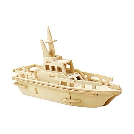 Hands Craft DIY 3D Wooden Puzzle Yacht Model No. JP294