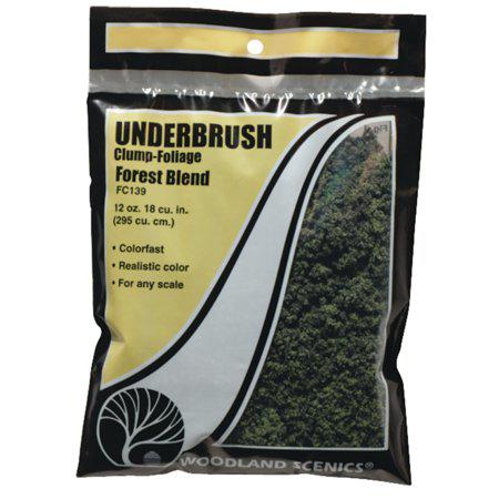 Woodland Scenics Forest Blend Underbrush Clump-Foliage FC139