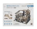 DIY ROKR Hands Craft Marble Run: Marble Night City No. LGA01