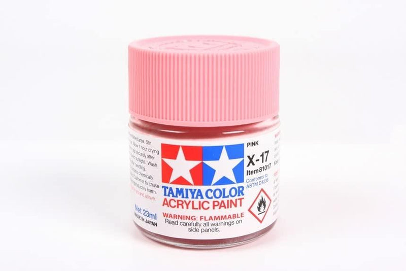 TamIYA Tam81017 Acrylic X-17 Gloss Pink 23ml