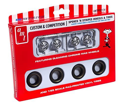 AMT Pp031 Spokes & Stripes Wheel & Tire Pack