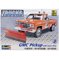 Revell GMC Pickup with Snow Plow Plastic Model Kit