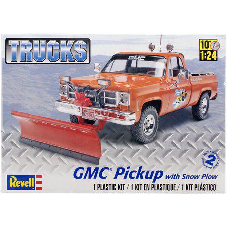 Revell GMC Pickup with Snow Plow Plastic Model Kit