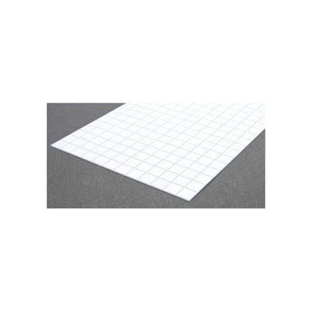 Evergreen Scale Models Square Tile 1/2 EVG4507 Plastic Building Supplies