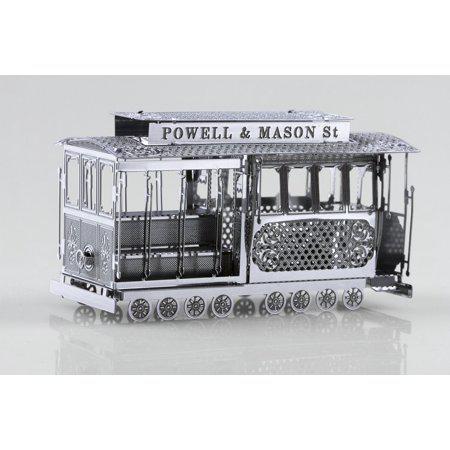 Fascinations Metal Earth San Francisco Cable Car 3D Metal Model Kit
