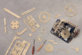 DIY ROKR Hands Craft Marble Run: Marble Night City No. LGA01