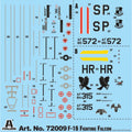 Italeri F-16 C/D Night Falcon - Starter Kit 1/72nd Scale No. 72009