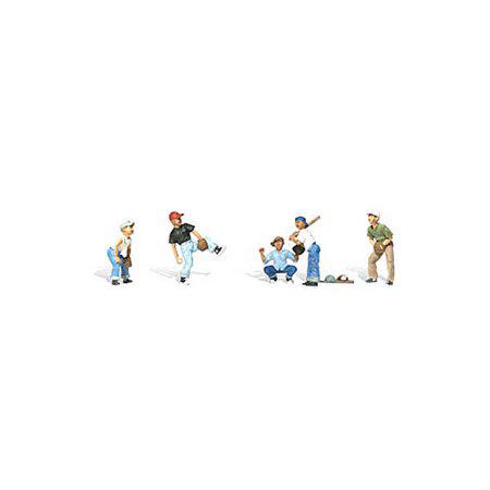 Woodland Scenics A2145 Baseball Players I N Scale WOOA2145
