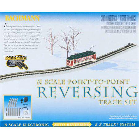 Bachmann Industries Bt-44847 N Scale E-Z Point to Point Reversing Track Set