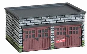 Imex 6151 HO Two Car Garage