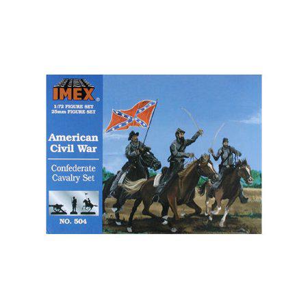 1/72 Confederate Cavalry Civil War Figure Set by IMEX