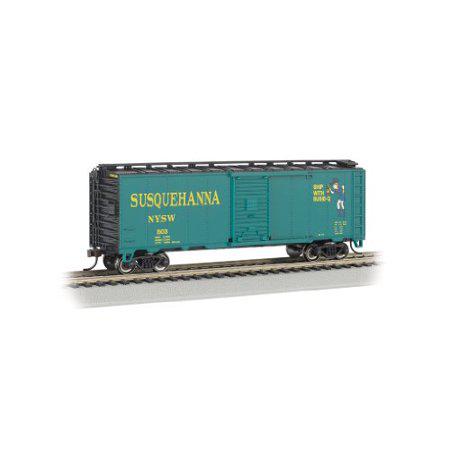 Bachmann Industries Aar 40 Steel Box Car New York, Susquehanna and Western (Suzy Q) Train Car