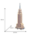 3D Wooden Puzzle: Empire State Building