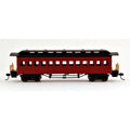 Bachmann HO Scale Passenger Coach Painted Unlettered Red