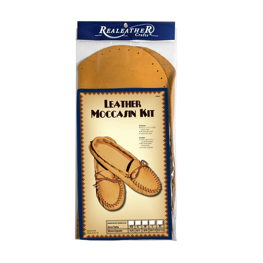 REALEATHER Crafts Moccasin Kit No. C4604