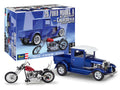 29" Ford Model A Hot Rod Pickup with California Street Chopper Revell Model # 14565