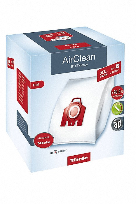 Miele AirClean XL Pack FJM Bags 8 Bags