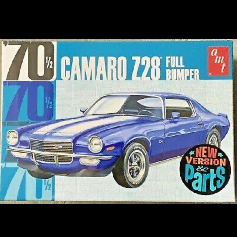AMT 70 1/2 Camaro Z28 Full Bumper Car Model