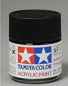 TAMIYA Acrylic X1 Black 3/4 oz